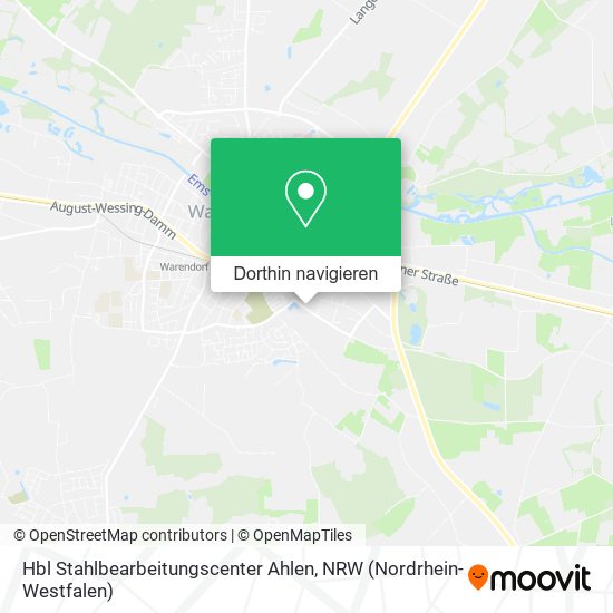 Hbl Stahlbearbeitungscenter Ahlen Karte