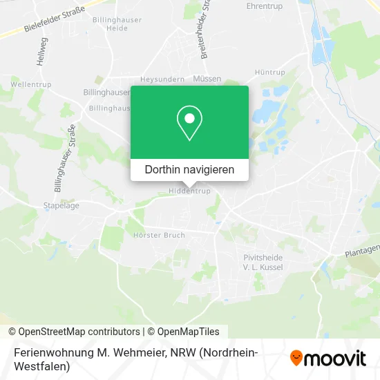 Ferienwohnung M. Wehmeier Karte