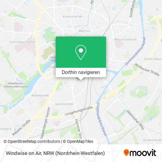 Windwise on Air Karte