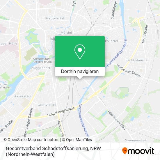 Gesamtverband Schadstoffsanierung Karte