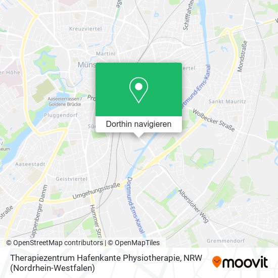 Therapiezentrum Hafenkante Physiotherapie Karte