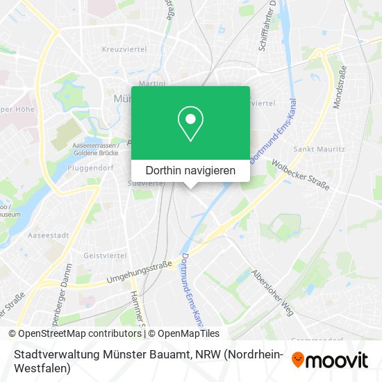 Stadtverwaltung Münster Bauamt Karte