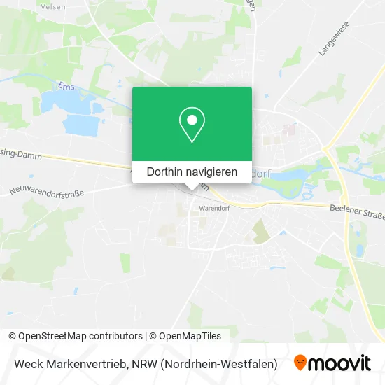 Weck Markenvertrieb Karte