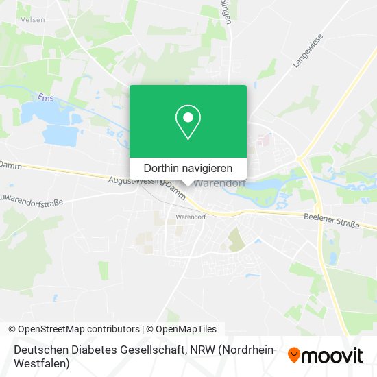 Deutschen Diabetes Gesellschaft Karte