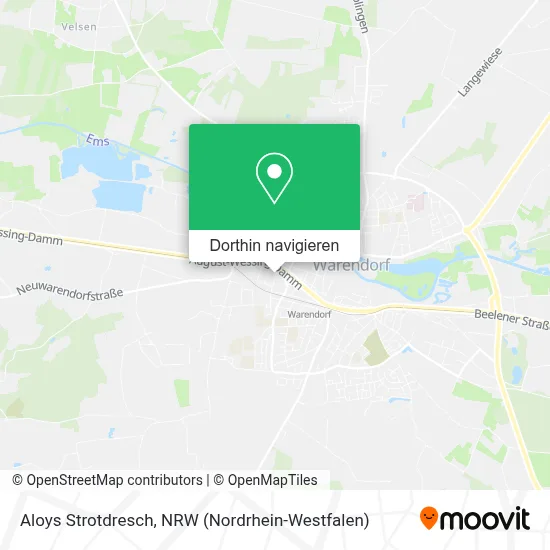 Aloys Strotdresch Karte