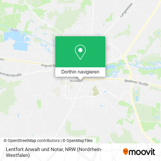 Lentfort Anwalt und Notar Karte