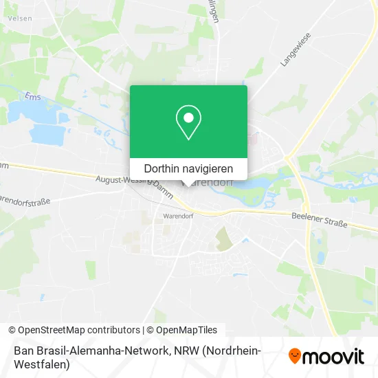 Ban Brasil-Alemanha-Network Karte