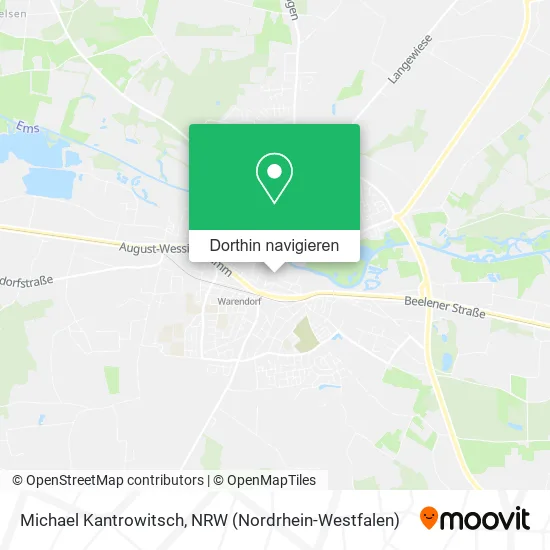 Michael Kantrowitsch Karte