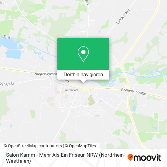 Salon Kamm - Mehr Als Ein Friseur Karte