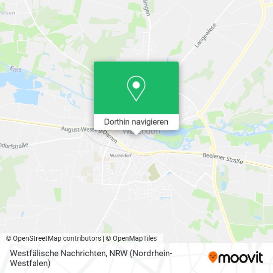 Westfälische Nachrichten Karte