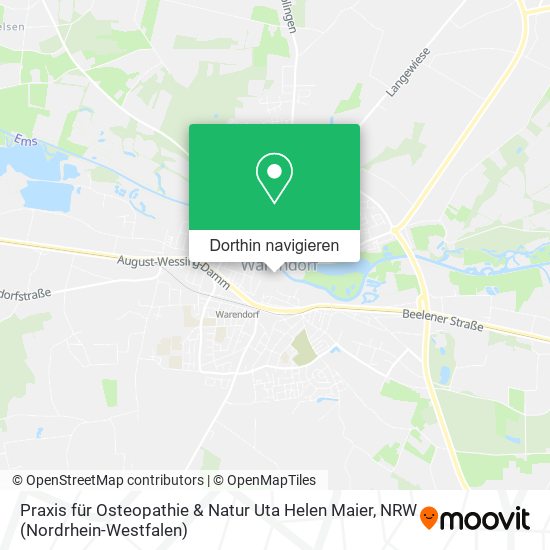 Praxis für Osteopathie & Natur Uta Helen Maier Karte