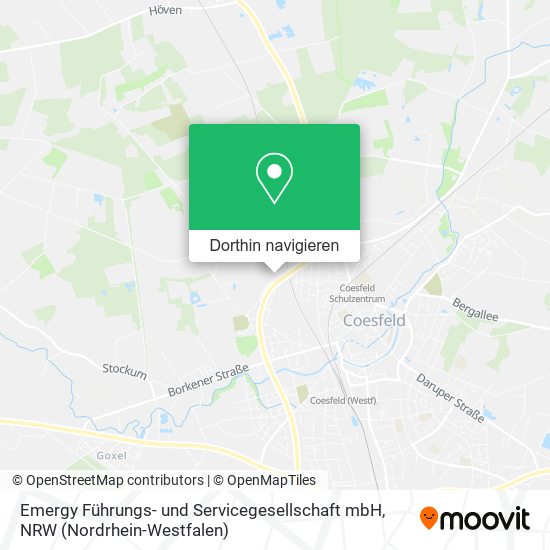 Emergy Führungs- und Servicegesellschaft mbH Karte
