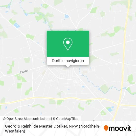 Georg & Reinhilde Mester Optiker Karte