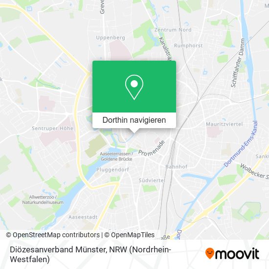 Diözesanverband Münster Karte