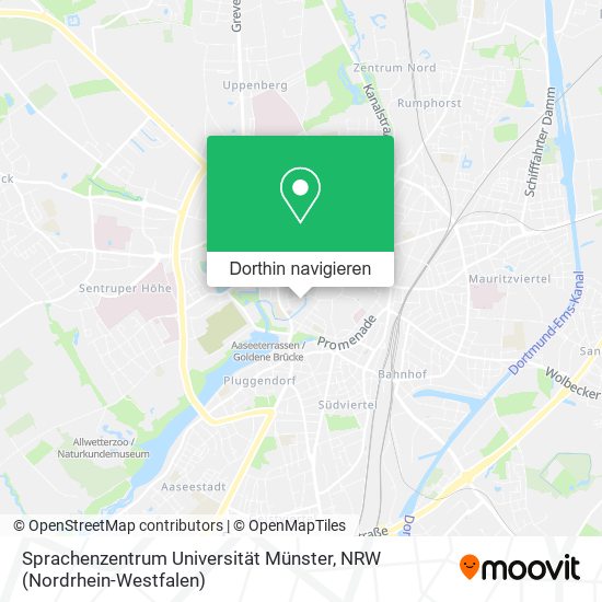 Sprachenzentrum Universität Münster Karte