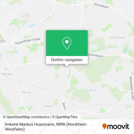 Imkerei Markus Huesmann Karte