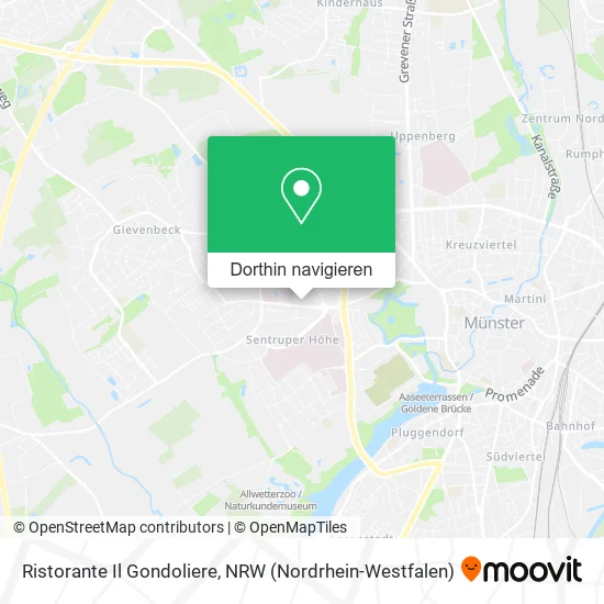 Ristorante Il Gondoliere Karte