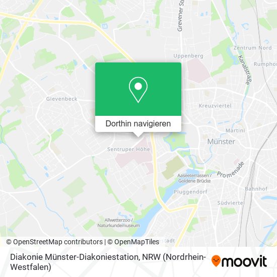 Diakonie Münster-Diakoniestation Karte
