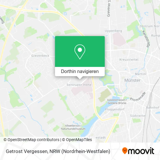 Getrost Vergessen Karte