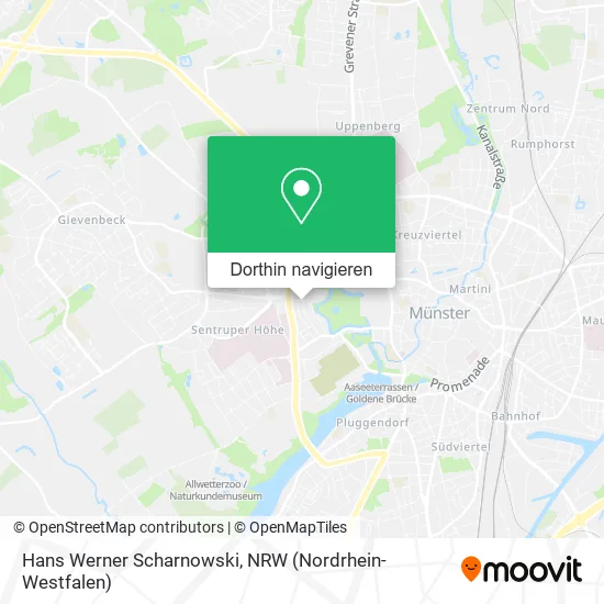 Hans Werner Scharnowski Karte