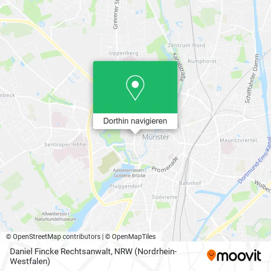 Daniel Fincke Rechtsanwalt Karte