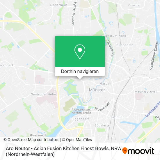 Áro Neutor - Asian Fusion Kitchen Finest Bowls Karte