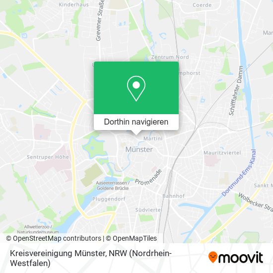 Kreisvereinigung Münster Karte