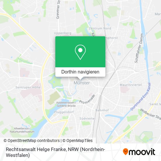 Rechtsanwalt Helge Franke Karte