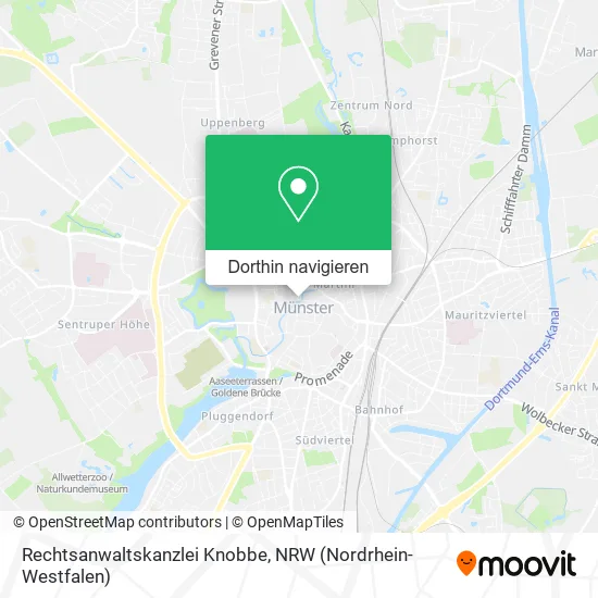 Rechtsanwaltskanzlei Knobbe Karte