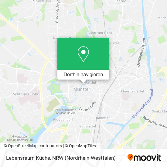 Lebensraum Küche Karte