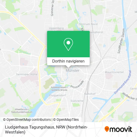 Liudgerhaus Tagungshaus Karte