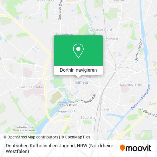Deutschen Katholischen Jugend Karte