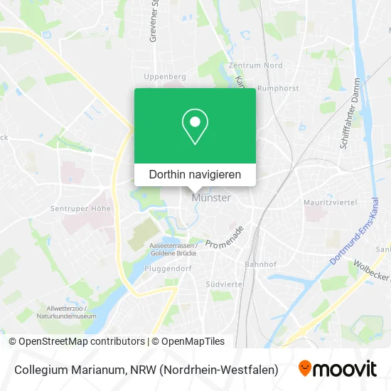 Collegium Marianum Karte