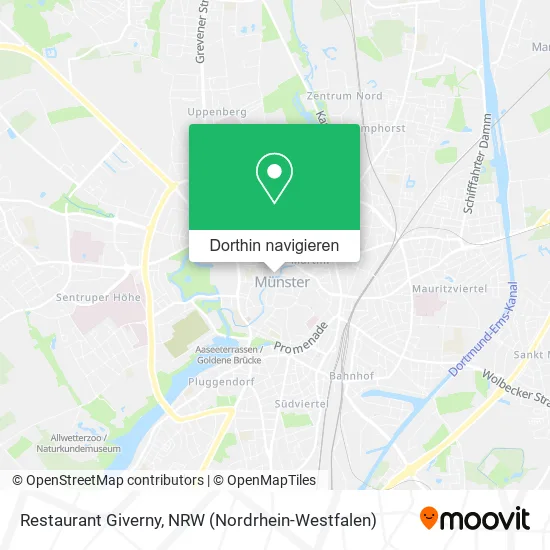 Restaurant Giverny Karte