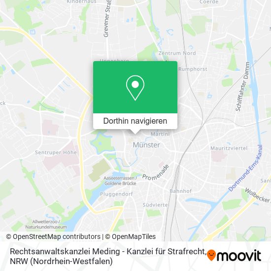 Rechtsanwaltskanzlei Meding - Kanzlei für Strafrecht Karte