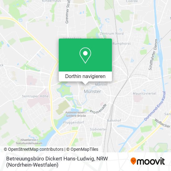 Betreuungsbüro Dickert Hans-Ludwig Karte