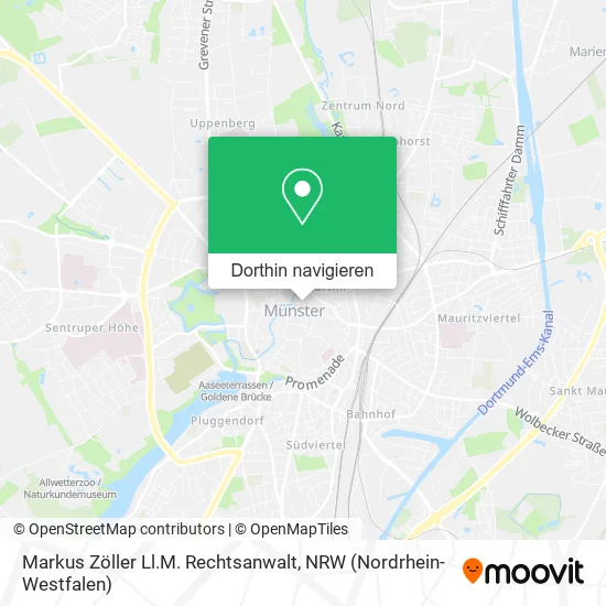 Markus Zöller Ll.M. Rechtsanwalt Karte