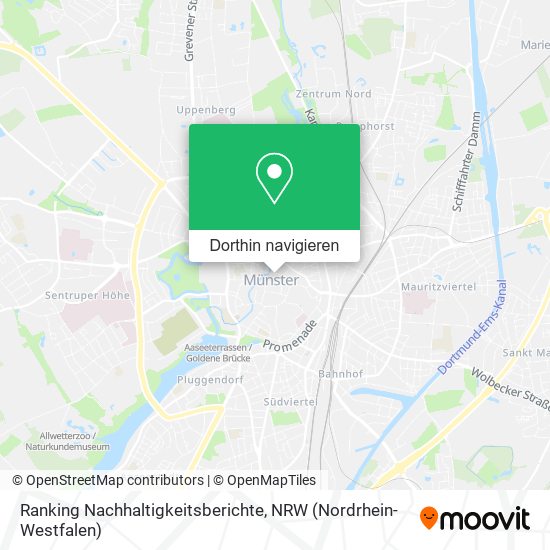 Ranking Nachhaltigkeitsberichte Karte