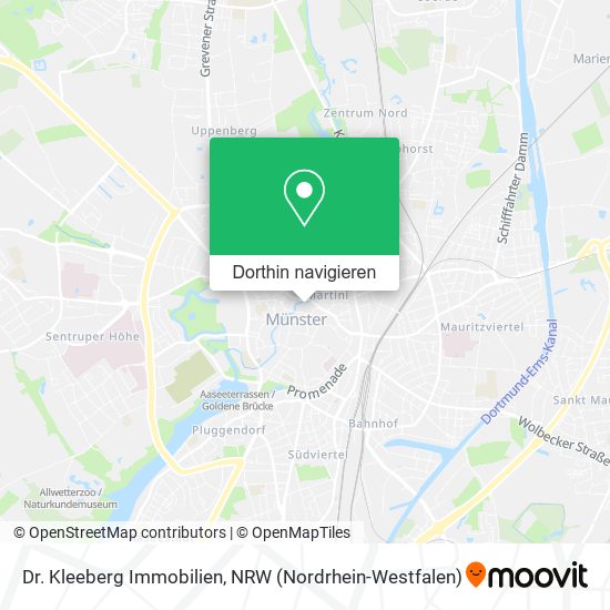 Dr. Kleeberg Immobilien Karte