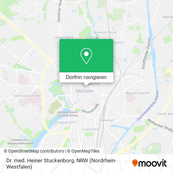 Dr. med. Heiner Stuckenborg Karte