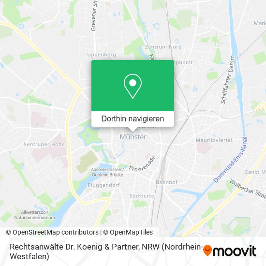 Rechtsanwälte Dr. Koenig & Partner Karte