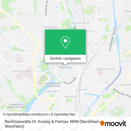 Rechtsanwälte Dr. Koenig & Partner Karte