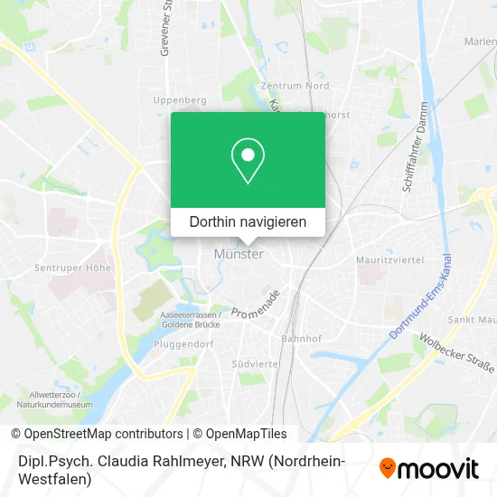 Dipl.Psych. Claudia Rahlmeyer Karte