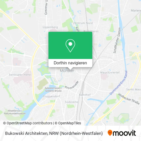 Bukowski Architekten Karte