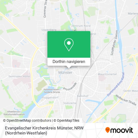 Evangelischer Kirchenkreis Münster Karte