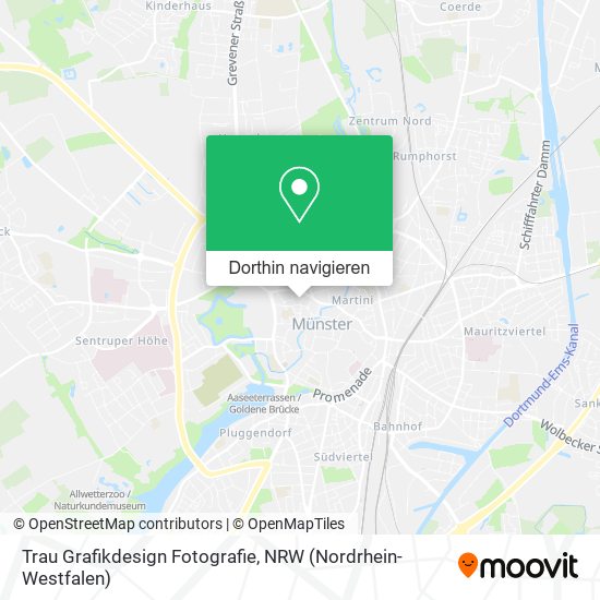 Trau Grafikdesign Fotografie Karte