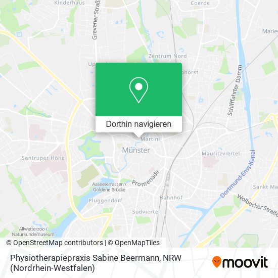 Physiotherapiepraxis Sabine Beermann Karte
