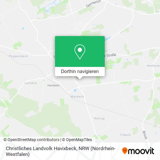 Christliches Landvolk Havixbeck Karte