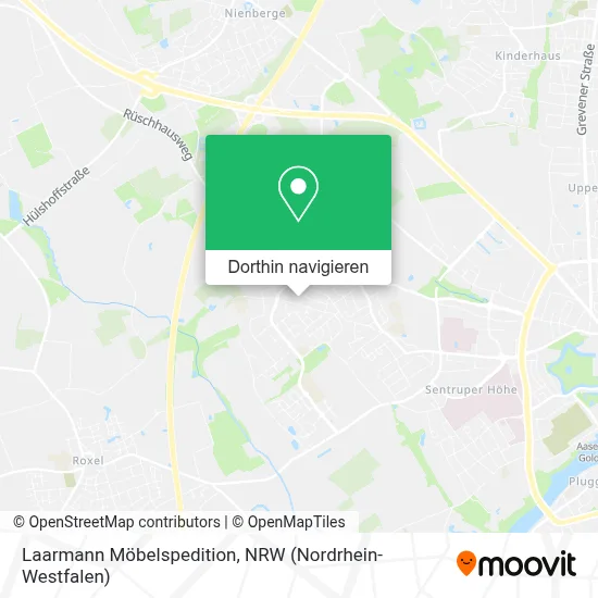 Laarmann Möbelspedition Karte