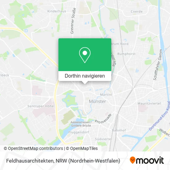 Feldhausarchitekten Karte